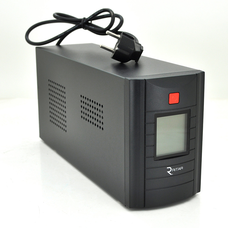 ДБЖ Ritar RTM1500 (900W) Proxima-D, LCD, AVR, 3st, 3xSCHUKO socket, 2x12V9Ah, metal Case (350х120х190) Q2 Изображение