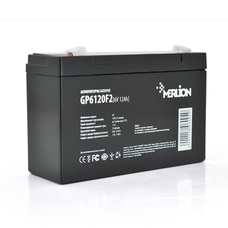 Акумуляторна батарея MERLION AGM GP6120F2 6 V 12Ah ( 150 x 50 x 95 (100) ) Q10 Зображення