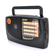 Радіоприймач KIPO KB-308, FM радіо, AUX, корпус пластмас, Black, BOX Изображение