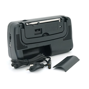 Радіоприймач KIPO KB-408, FM радіо, AUX, корпус пластмас, Black, BOX Изображение