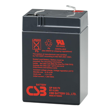 Акумуляторна батарея CSB GP645, 6V 4.5Ah Q20 Зображення