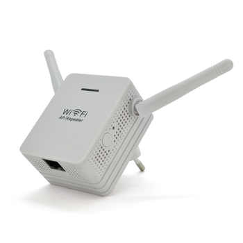 Підсилювач WiFi сигналу з 2-ма вбудованими антенами LV-WR06, живлення 220V, 300Mbps, IEEE 802.11b / g / n, 2.4GHz, BOX Зображення