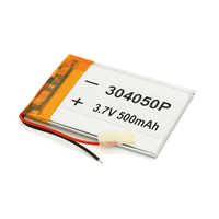 Літій-полімерний акумулятор 3*40*50mm (Li-ion 3.7В 500мА·год) Зображення