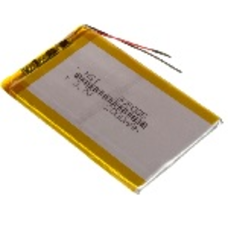 Літій-полімерний акумулятор 3*55*88mm (Li-ion 3.7В 3000мА·ч) Зображення