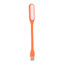 Ліхтарик гнучкий LED USB, Orange, OEM Изображение