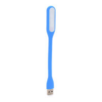 Ліхтарик гнучкий LED USB, Blue, OEM Изображение
