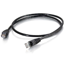 Патч-корд литий RITAR, CCA, UTP, RJ45, Cat.5e, 10m, чорний Изображение