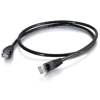 Патч-корд литий RITAR, CCA, UTP, RJ45, Cat.5e, 10m, чорний Зображення