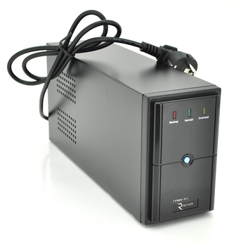 ДБЖ Ritar E-RTM800 (480W) ELF-L, LED, AVR, 2st, 2xSCHUKO socket, 1x12V9Ah, metal Case Q4 (370*130*210)  5,8кг (310*85*140) Зображення