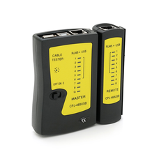 Кабельний тестер Merlion NSHL468U, RJ-45 + USB Изображение