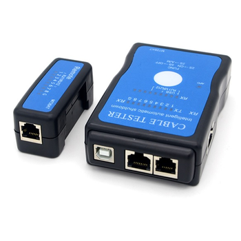 Кабельний тестер Merlion M726ATUSB, RJ-45 + USB, батарейки в комплекті немає Зображення