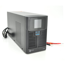 ДБЖ із правильною синусоїдою RITAR RTSW-1500 LCD (1000Вт),12В, під зовнішній АКБ, (500*245*350) 14,9 кг (400*145*210), Q1, Box Изображение