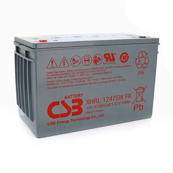 Акумуляторна батарея CSB XHRL12475WFR, 12V 118.8Ah (343х213х170мм) Изображение