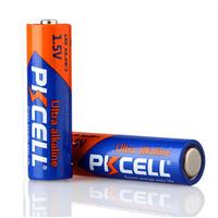 Батарейка лужна PKCELL 1.5V AA / LR6, 2 штуки shrink ціна за shrink, Q30 Изображение