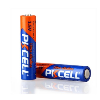 Батарейка лужна PKCELL 1.5V AAA / LR03, 2 штуки в блістері ціна за блістер, Q12/144 Зображення