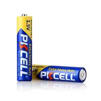 Батарейка сольова PKCELL 1.5V AAA/R03, 2 штуки у блістері ціна за блістер, Q12/144 Изображение
