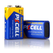 Батарейка сольова PKCELL 9V/6F22, крона, 1 штука shrink ціна за shrink, Q10/500 Изображение