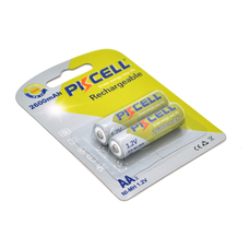 Акумулятор PKCELL 1.2V AA 2600mAh NiMH Rechargeable Battery, 2 штуки у блістері ціна за блістер, Q12 Изображение