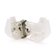 Вилка з заземленням кутова, 16A 250V A105, White, Q24 Изображение