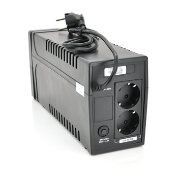 ДБЖ Ritar RTP850 (510W) Proxima-L, LED, AVR, 2st, 2xSCHUKO socket, 1x12V9Ah, plastik Case. NEW! Зображення