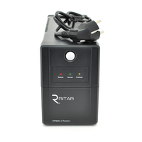 ДБЖ Ritar RTP850L-U (510W) Proxima-L, LED, AVR, 2st, USB, 2xSCHUKO socket, 1x12V9Ah, plastik Case. NEW! Зображення