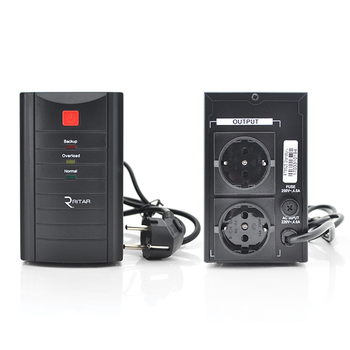 ДБЖ Ritar RTM525 (315W) Standby-L, LED, 1st, 2xSCHUKO socket, 1x12V4.5Ah, metal Case ( 260 х 85 х 140) Q4 Зображення