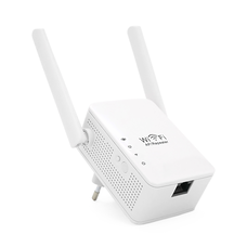 Підсилювач WiFi сигналу з 2-ма вбудованими антенами LV-WR13, живлення 220V, 300Mbps, IEEE 802.11b/g/n, 2.4-2.4835GHz, BOX Изображение