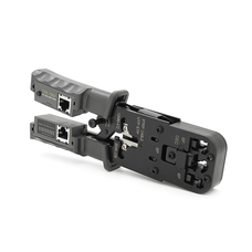 Інструмент HT-022 для обжимки RJ-45 (8P8C) та RJ-12/11 (6P6C), з тестером, профі якість Изображение