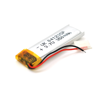 Літій-полімерний акумулятор 4*12*35mm (Li-ion 3.7В 350мА·год) Изображение