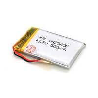 Літій-полімерний акумулятор 4*25*40mm (Li-ion 3.7В 500мА·год) Изображение