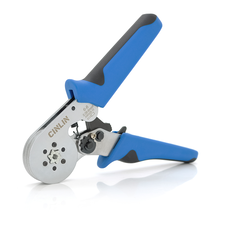 Крімпер CINLINELE HCS8 6-6 для обтиску кабельного накінечника, 0.08-6mm2, Blue Зображення
