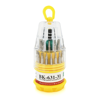 Набір викруток BAKKU BK-631-31, 30 в1 Зображення