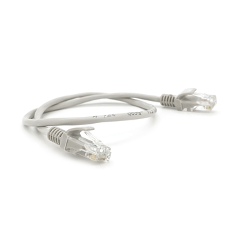 Патч-корд литий RITAR, CCA, UTP, RJ45, Cat.5e, 0,3m, сірий Q710 Изображение