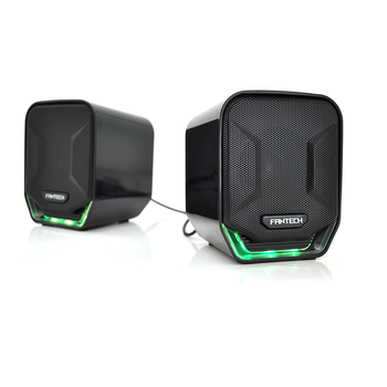 Колонки Fantech 2.0 USB GS-202, Black, Color Box Зображення