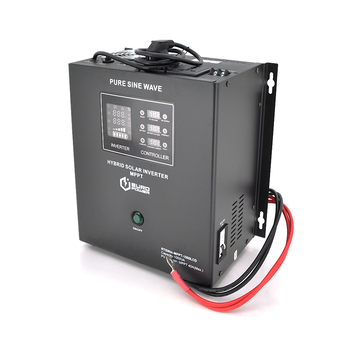 Гібридний інвертор Europower RTSWm-MPPT-1000LCD, 700W, 12V, струм заряду 10A, 140-275V, MPPT (20/40А, 15-75Vdc) Изображение