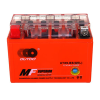 Мотоакумулятор OUTDO (Maxion) UTX9-BS GEL, 12V 9 Ah (150 х 87 х 105), Orange, Q8 Изображение
