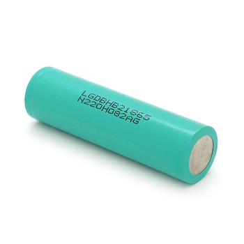 Акумулятор 18650 Li-Ion LG LGDBHB21865, 1300mAh, 30A, 4.2/3.7/2.5V, GREEN, PVC BOX, 2 шт. в упаковці, ціна за 1 шт. Зображення
