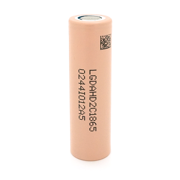Акумулятор 18650 Li-Ion LG LGDAHD2C1865, 2100mAh, 25A, 4.2 / 3.7 / 2.5V, BEIGE, PVC BOX, 2 шт. в упаковці, ціна за 1 шт Зображення