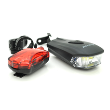 Ліхтарик Bailong велосипедний BL-508, 5 LED, харчування 3 * 1.5 "ААА", BOX Изображение