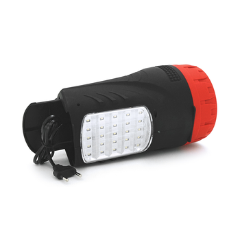Ліхтар переносний YJ-2829, 1+25 LED, 1+1 режим, вбудований акумулятор 6000mAh, кабель 220В, Box Зображення