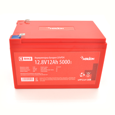 Літій-залізо-фосфатний акумулятор Merlion LiFePO4 12.8V 12AH(4S2P/BMS-15A), (151x99x99)  для електротранспорту, 5000 циклів, Q12 Изображение