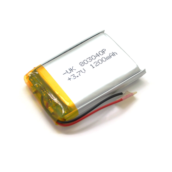 Літій-полімерний акумулятор 8*30*40mm (Li-ion 3.7В 1200мА·год) Зображення