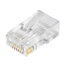 Конектор Merlion RJ-45 8P8C UTP Cat-6 (100 шт / уп.) Q100 Изображение