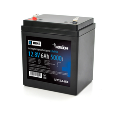 Літій-залізо-фосфатний акумулятор Merlion LiFePO4 12.8V 6AH (4S1P/BMS-5A), (90х70х101(107)) для електротранспорту, 5000 циклів, Q12 Изображение