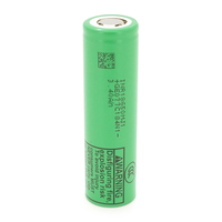 Акумулятор Li-Ion 18650 LG INR18650MJ1 (LG MJ1), 3500mAh, 10A, 4.2/3.65/2.5V, GREEN, 2 шт в упаковці, ціна за 1 шт Зображення