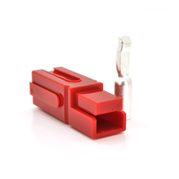 Силовий роз'єм живлення "Anderson" 120А 600V + 1 роз'єм, однополярний, червоний Изображение