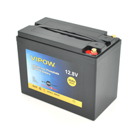 Акумуляторна батарея Vipow LiFePO4 12,8V 30Ah з вбудованою ВМS платою 25A (225*120*175), 4.5 kg Зображення