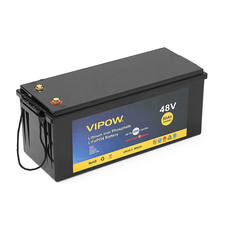 Акумуляторна батарея Vipow LiFePO4 51,2V 50Ah з вбудованою ВМS платою 40A, 48V (520x269x220) Изображение