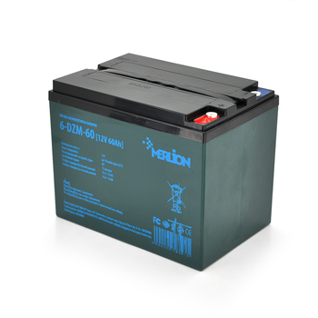 Тягова акумуляторна батарея  AGM MERLION 6-DZM-60, 12V 60Ah ( 223 x 135 x 178) Q2 Зображення