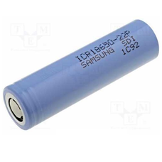 Акумулятор Li-Ion 18650 Samsung ICR18650-22P, 2200mAh, 10A, 4.2/3.62/2.75V, Blue, 2 шт в упаковці, ціна за 1 шт Изображение